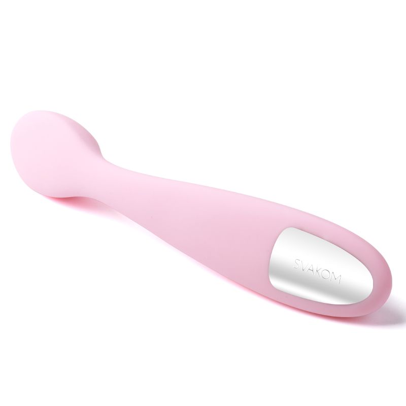 Нежно-розовый клиторальный вибратор Keri Pale Pink - 17 см. - фото 145735 Нежно-розовый клиторальный вибратор Keri Pale Pink - 17 см. - фото 145735