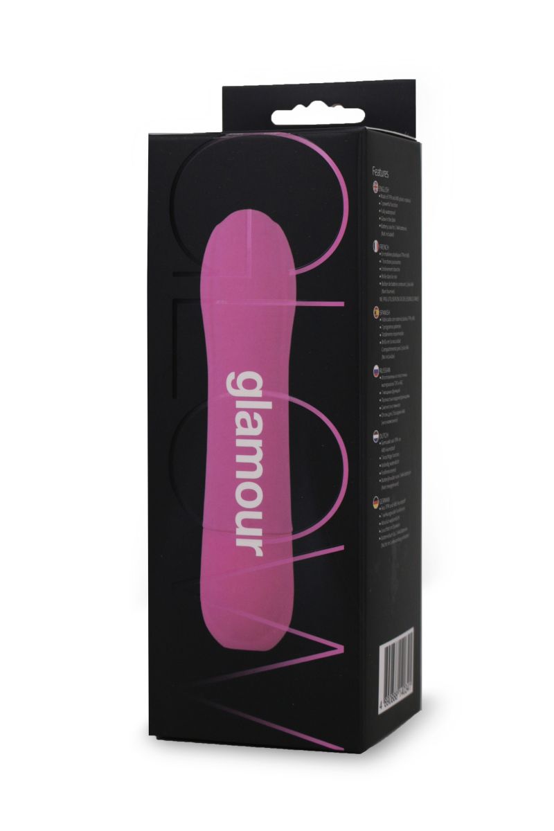Розовый вибромассажёр Glamour - 15 см. - фото 145752 Розовый вибромассажёр Glamour - 15 см. - фото 145752