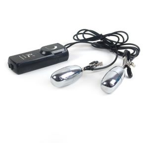 Зажимы на соски с вибрацией - фото 145975 Зажимы на соски с вибрацией - фото 145975