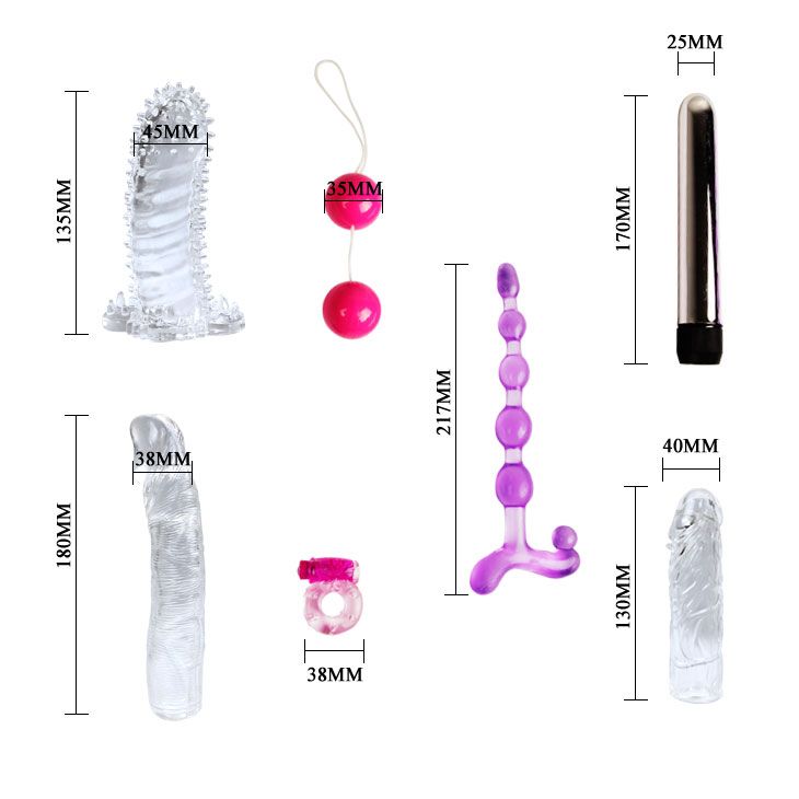 Набор для любовных игр Fantasy Kit из 7 предметов - фото 145993 Набор для любовных игр Fantasy Kit из 7 предметов - фото 145993