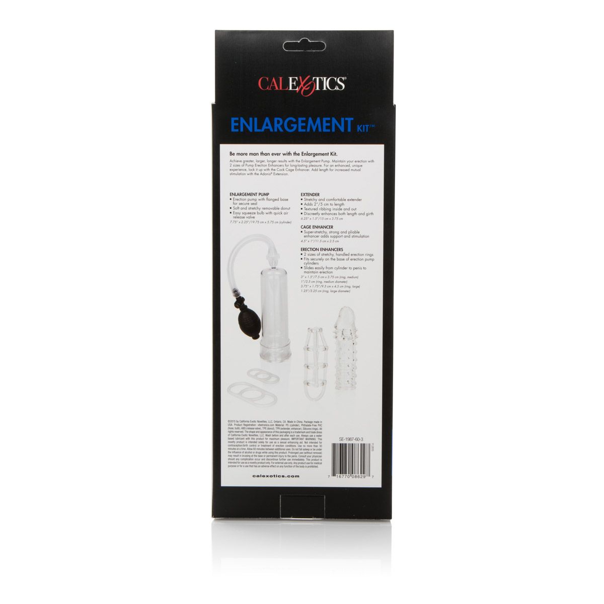 Эротический набор для мужчин His Enlargement Kit - фото 146164