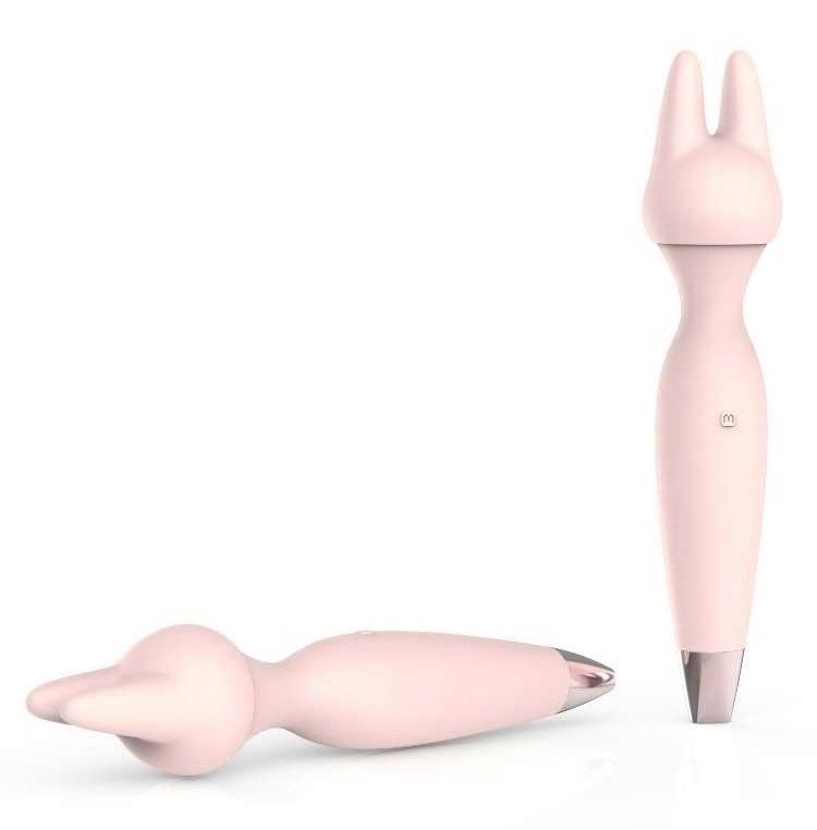 Хай-тек вибромассажёр-газель со съёмной насадкой Gazella - 21,8 см. - фото 146215