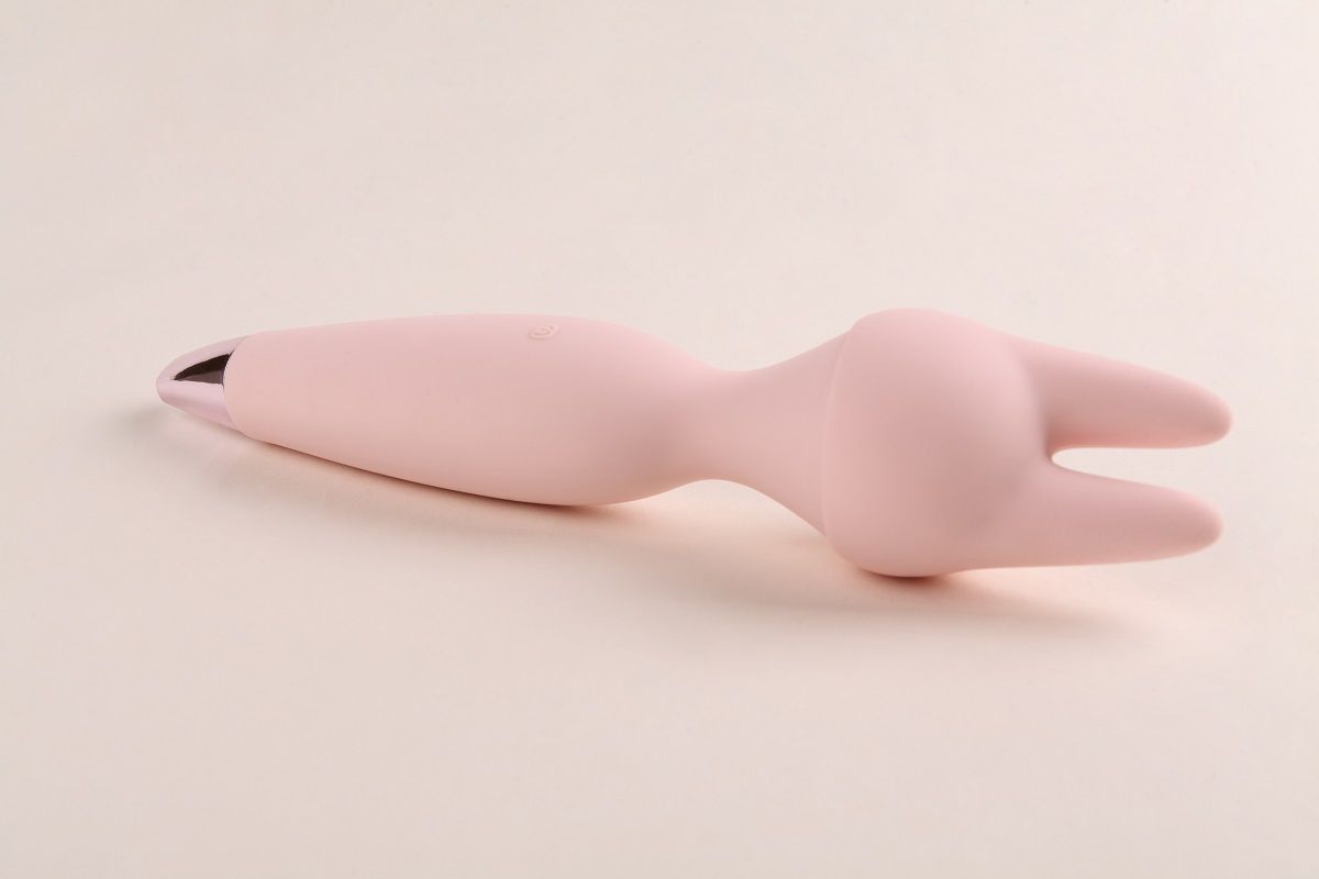 Хай-тек вибромассажёр-газель со съёмной насадкой Gazella - 21,8 см. - фото 146221