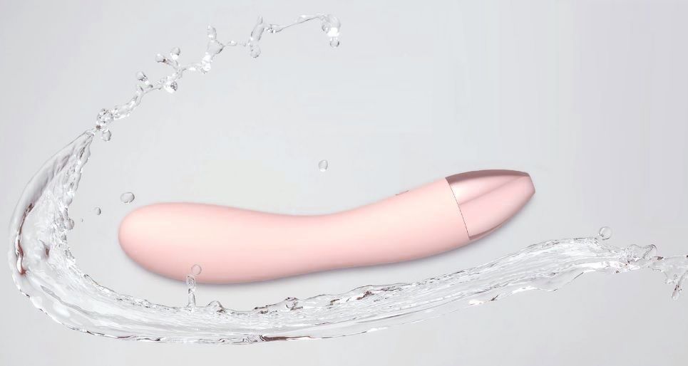 Силиконовый хай-тек вибромассажёр-жираф Giraffe - 16 см. - фото 146225