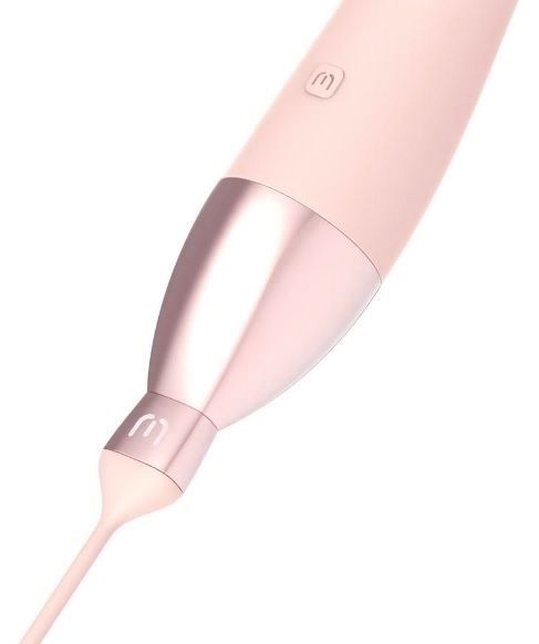 Силиконовый хай-тек вибромассажёр-жираф Giraffe - 16 см. - фото 146226