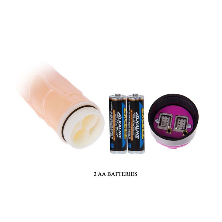 Вибратор-ротатор без мошонки USA NEW - 25,2 см. - фото 146430 Вибратор-ротатор без мошонки USA NEW - 25,2 см. - фото 146430