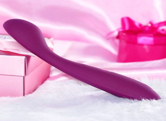 Фиолетовый клиторальный вибратор Keri Violet - 17 см. - фото 146622 Фиолетовый клиторальный вибратор Keri Violet - 17 см. - фото 146622