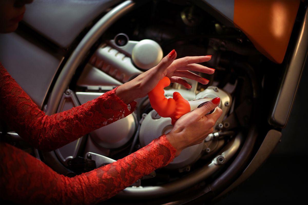 Оранжевый вибромассажёр G5 Vibe MOODY - 18,8 см. - фото 146749 Оранжевый вибромассажёр G5 Vibe MOODY - 18,8 см. - фото 146749