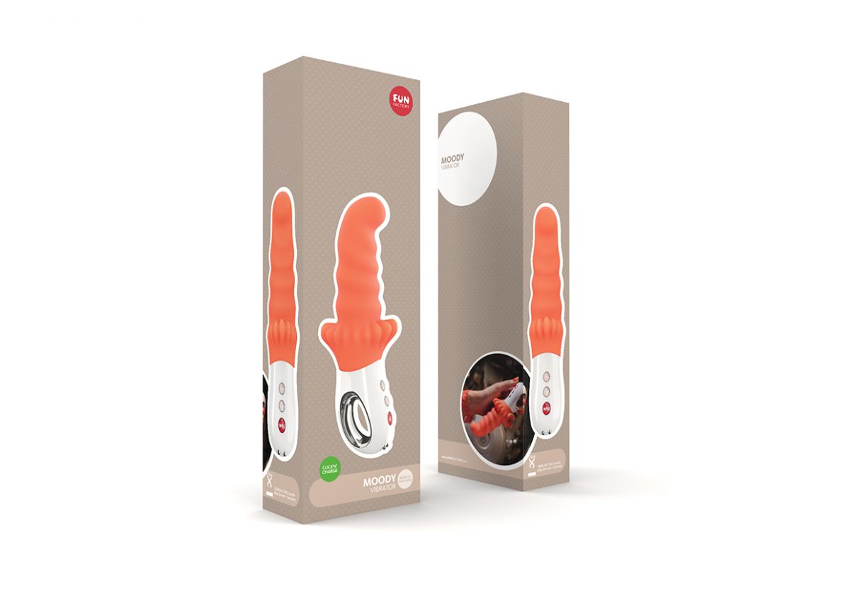Оранжевый вибромассажёр G5 Vibe MOODY - 18,8 см. - фото 146750 Оранжевый вибромассажёр G5 Vibe MOODY - 18,8 см. - фото 146750