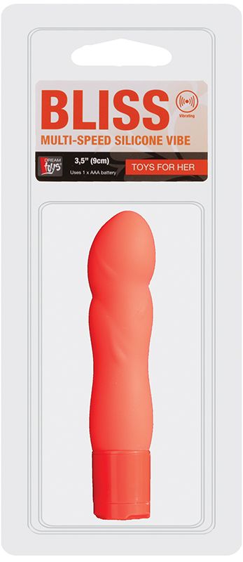 Оранжевый мини-вибратор NEON BLISS VIBRATOR - 9 см. - фото 146995 Оранжевый мини-вибратор NEON BLISS VIBRATOR - 9 см. - фото 146995