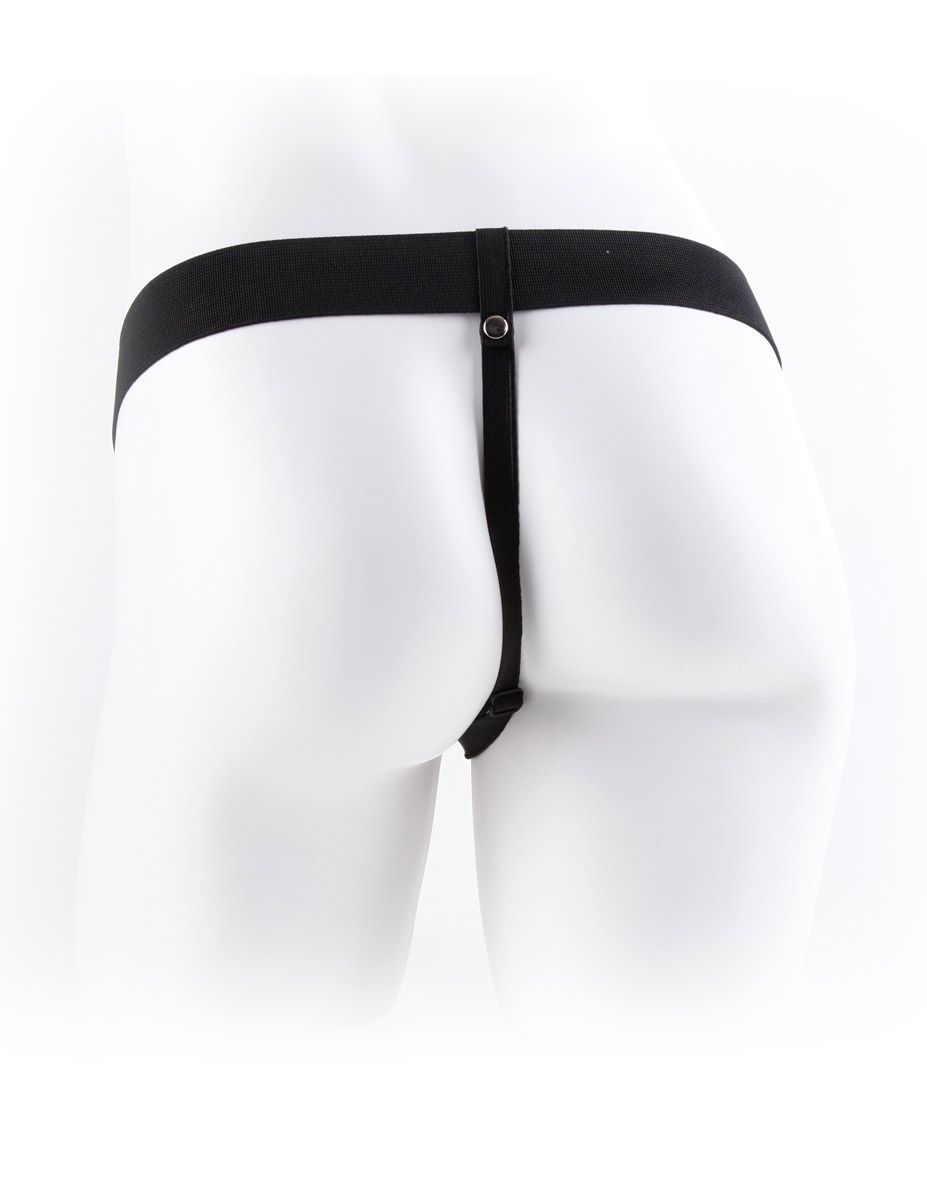 Полый страпон с креплением Vibrating Hollow Strap-On with Balls - 18,9 см. - фото 147235 Полый страпон с креплением Vibrating Hollow Strap-On with Balls - 18,9 см. - фото 147235