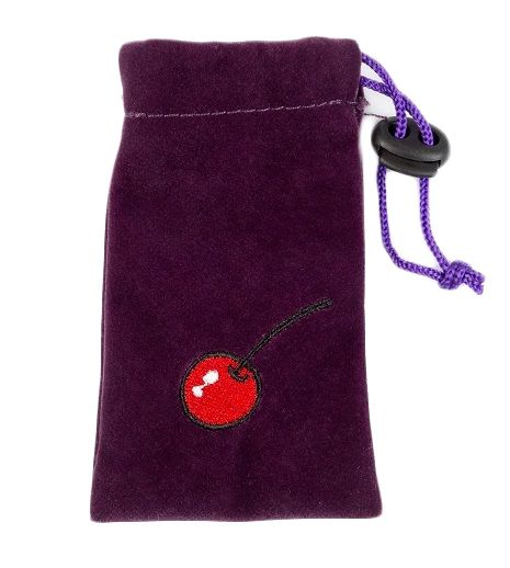 Большая голубая силиконовая пробка с прозрачным кристаллом - 9 см. - фото 147600