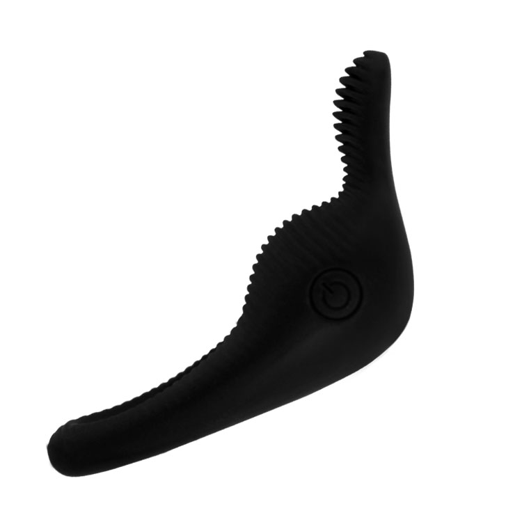 Чёрное эрекционное виброкольцо Thimble - фото 147652 Чёрное эрекционное виброкольцо Thimble - фото 147652