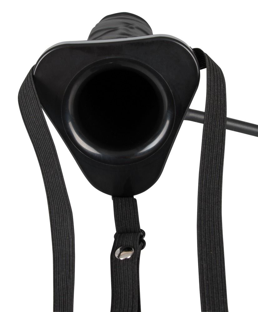 Полый страпон с эффектом увеличения Inflatable Strap-On - 18,5 см. - фото 147698 Полый страпон с эффектом увеличения Inflatable Strap-On - 18,5 см. - фото 147698