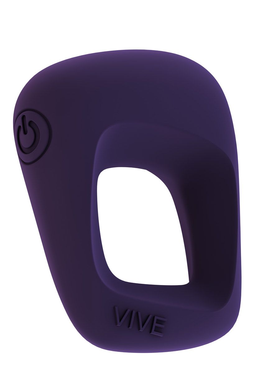 Фиолетовое эрекционное вибрирующее кольцо Senca 