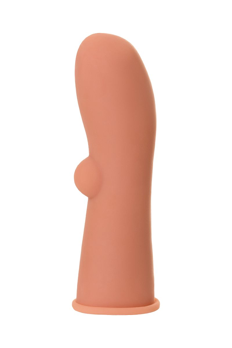 Насадка на фаллос с имитацией пирсинга Extreme Sleeve 001 M-size - 14,7 см. - фото 148172