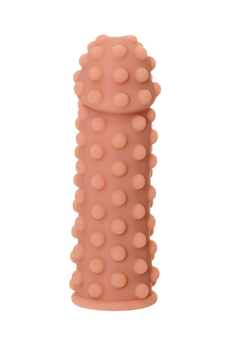 Насадка на фаллос с бугорками по поверхности Extreme Sleeve 002 M-size - 14,7 см. - фото 148174 Насадка на фаллос с бугорками по поверхности Extreme Sleeve 002 M-size - 14,7 см. - фото 148174