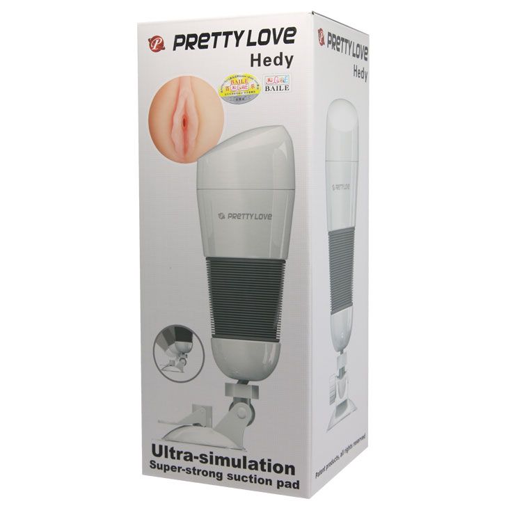 Мега-мастурбатор вагина Hedy без вибрации - фото 149028
