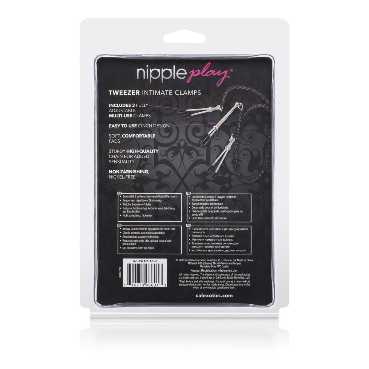 Зажимы на соски Tweezer Intimate Clamps - фото 149251 Зажимы на соски Tweezer Intimate Clamps - фото 149251