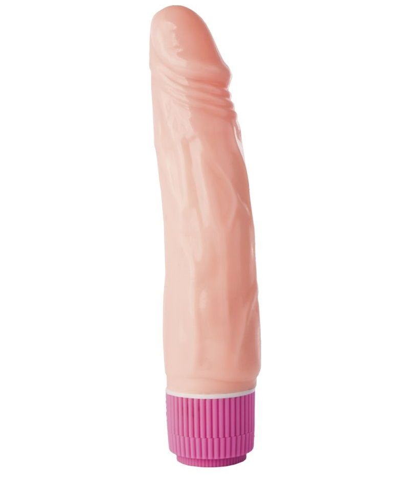 Реалистичный многоскоростной вибратор с ярко выраженной головкой - 19 см. - фото 149985 Реалистичный многоскоростной вибратор с ярко выраженной головкой - 19 см. - фото 149985