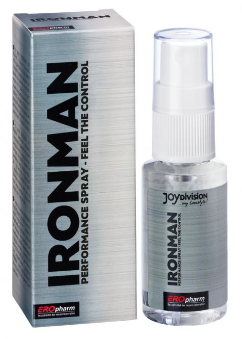 Пролонгатор-спрей для мужчин IRONMAN Spray - 30 мл. - фото 150174