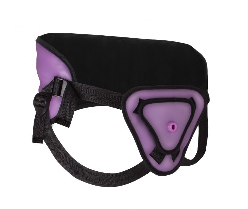 Фиолетовый страпон Deluxe Silicone Strap On 10 Inch - 25,5 см. - фото 150289 Фиолетовый страпон Deluxe Silicone Strap On 10 Inch - 25,5 см. - фото 150289