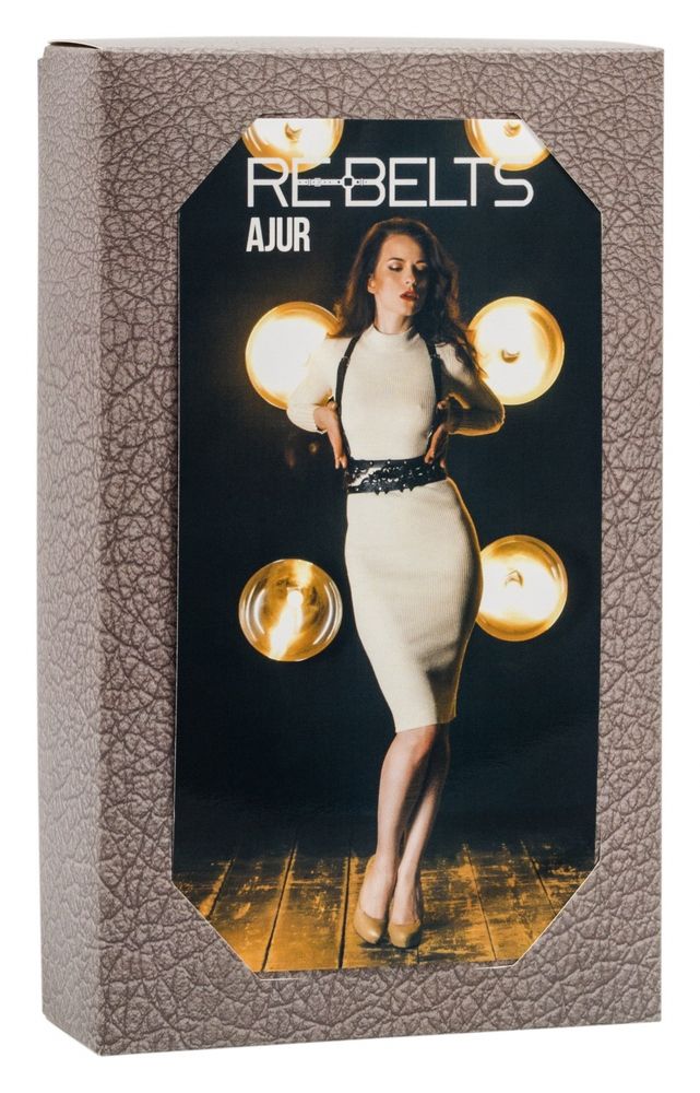 Портупея-пояс Ajur Black - фото 150535