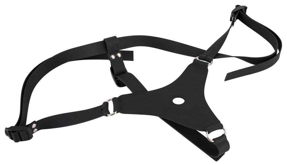 Силиконовый страпон на регулируемых ремешках Silicone Strap-On - 17 см. - фото 151400 Силиконовый страпон на регулируемых ремешках Silicone Strap-On - 17 см. - фото 151400