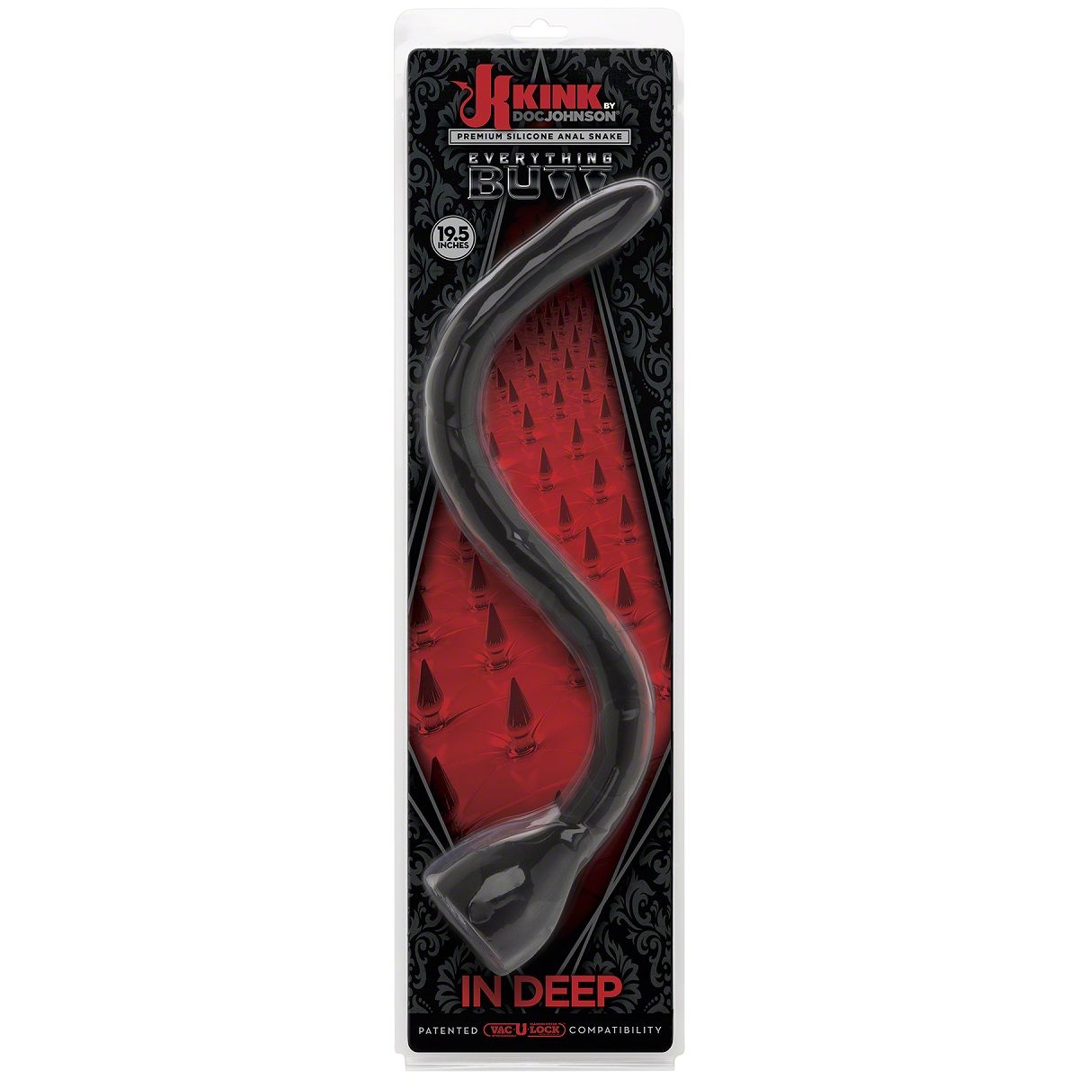 Анальная змейка Kink In Deep Silicone Anal Snake - 49,5 см. - фото 151438 Анальная змейка Kink In Deep Silicone Anal Snake - 49,5 см. - фото 151438