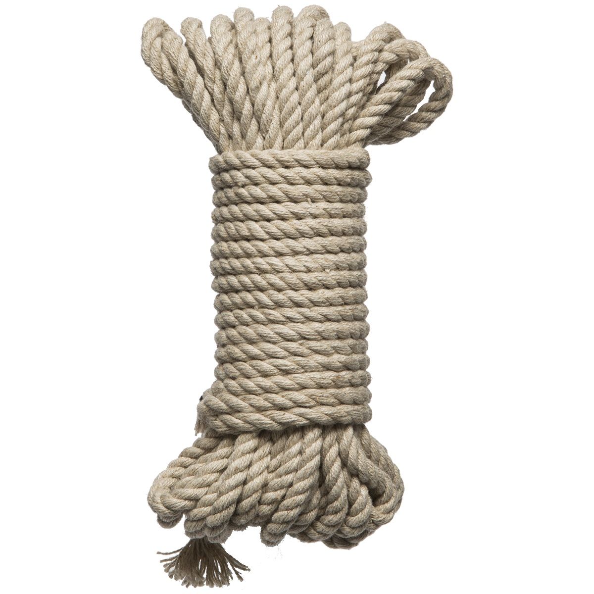 Бондажная пеньковая верёвка Kink Bind Tie Hemp Bondage Rope 30 Ft - 9,1 м.