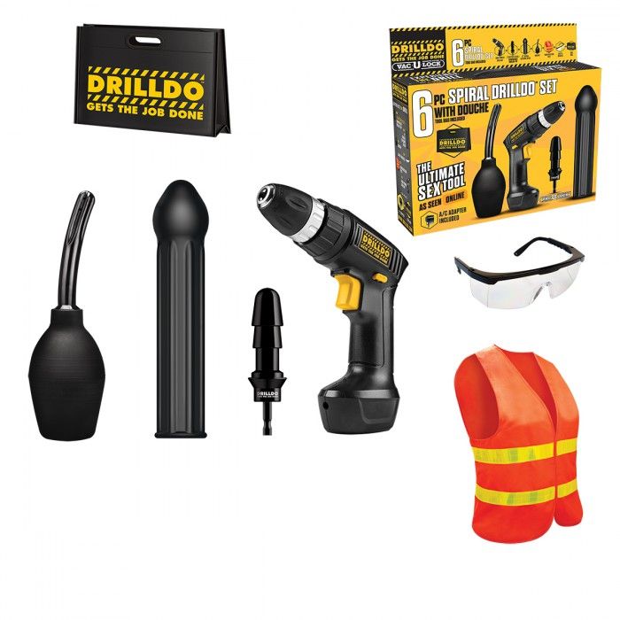 Секс-набор SPIRAL DRILLDO SET 6 PIECE - фото 151977