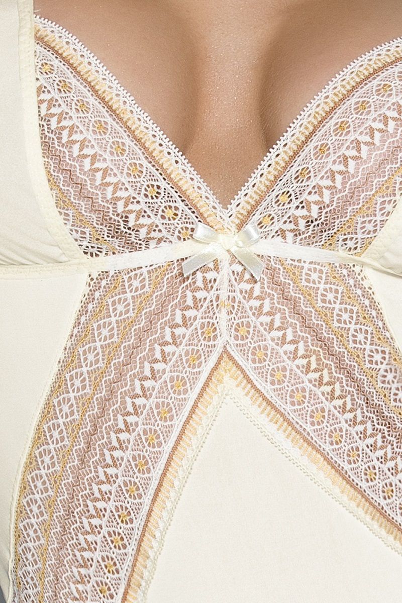 Сексуальное боди Connie с кружевными вставками на лифе и спинке - фото 152164