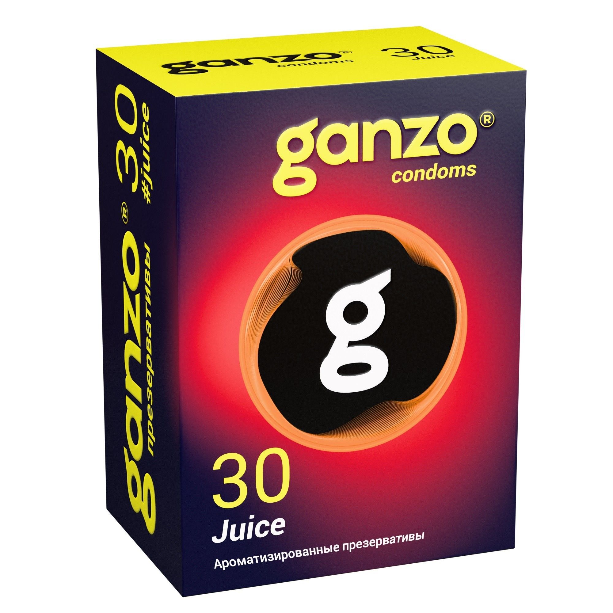 Ароматизированные презервативы Ganzo Juice - 30 шт. 529038