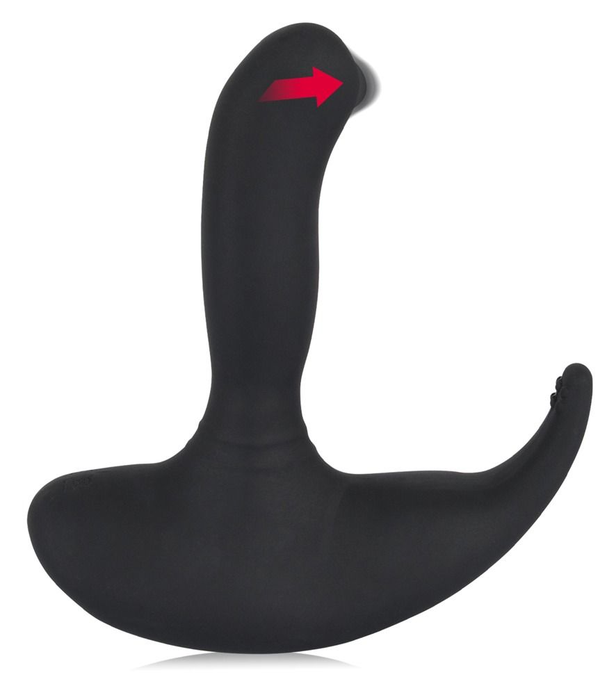 Вибростимулятор простаты с 8 режимами вибрации и движущимся язычком - фото 182107