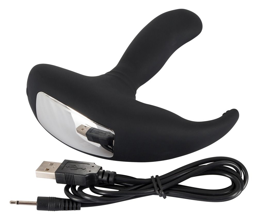 Вибростимулятор простаты с 8 режимами вибрации и движущимся язычком - фото 182109