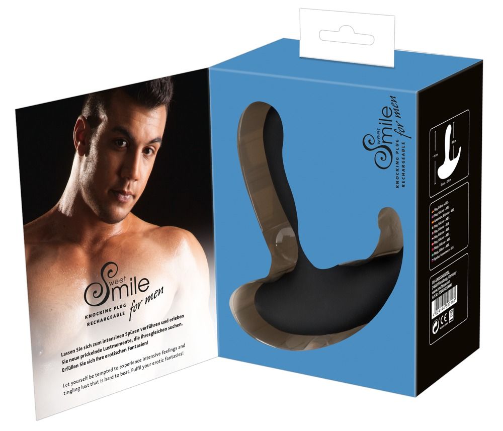 Вибростимулятор простаты с 8 режимами вибрации и движущимся язычком - фото 182111