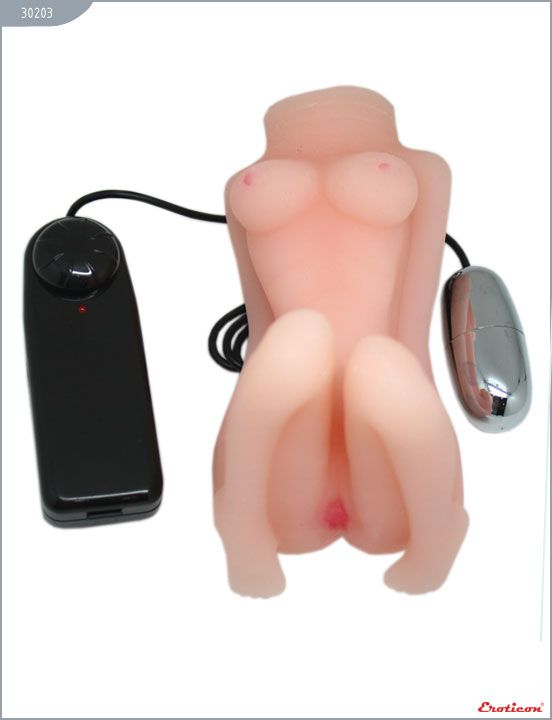 Мастурбатор «Женское тело» с вибрацией - фото 154373