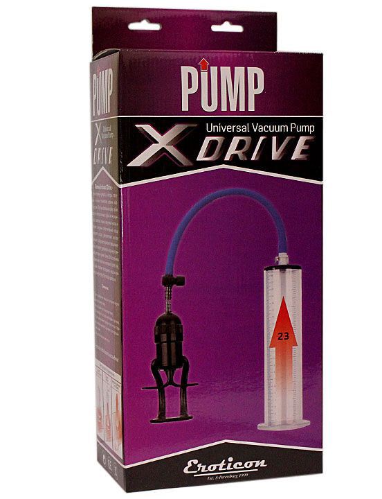 Вакуумная помпа Eroticon PUMP X-Drive с обратным клапаном - фото 154758