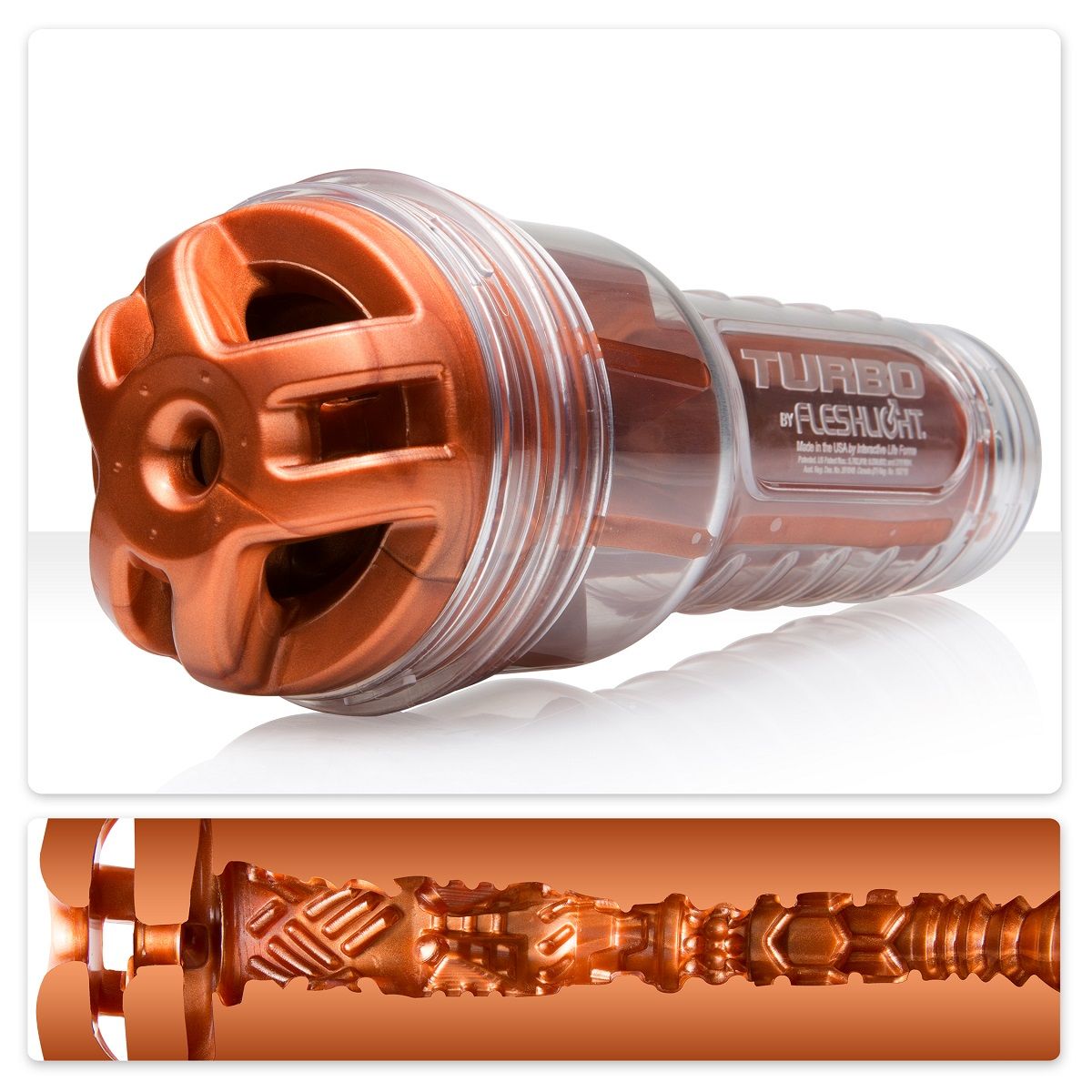 Мастурбатор Fleshlight Turbo - Ignition Copper