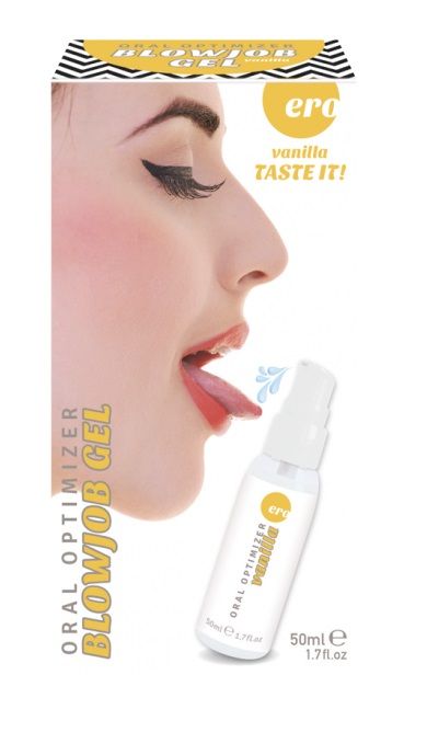 Увлажняющий гель для орального секса с ароматом ванили - 50 мл. - фото 155948 Увлажняющий гель для орального секса с ароматом ванили - 50 мл. - фото 155948