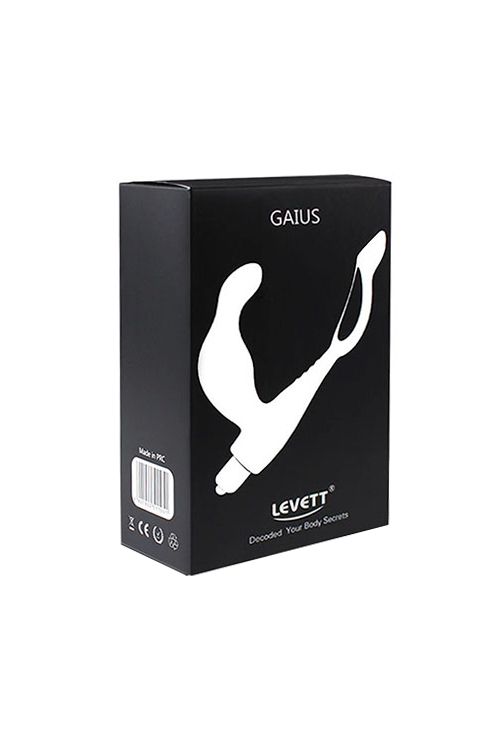 Стимулятор простаты Levett Gaius с дополнительным кольцом на мошонку - фото 156342