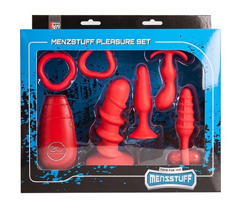 Подарочный набор для мужчин MENZSTUFF VIBRATING PLEASURE SET - фото 156675