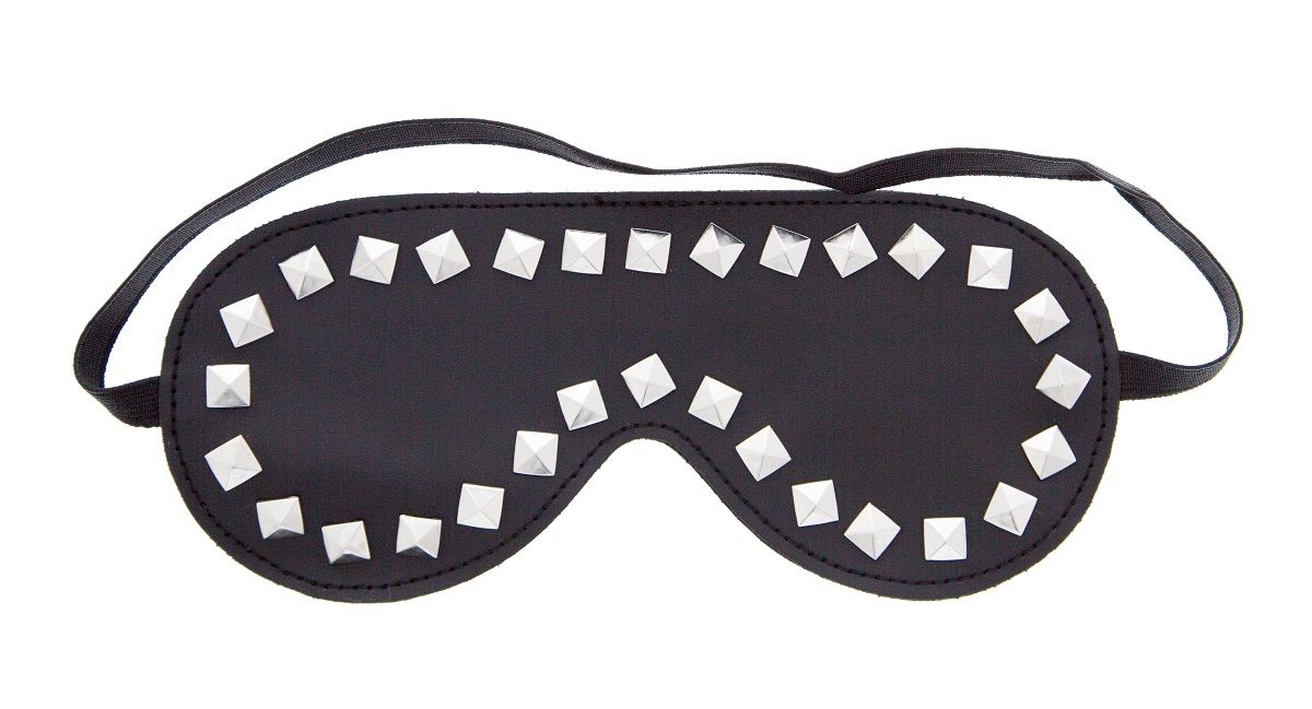 Маска из полиуретана Studded Eye Mask с квадропуклями