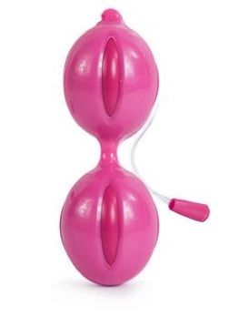 Розовые вагинальные шарики Climax V-Ball Pink Vagina Balls