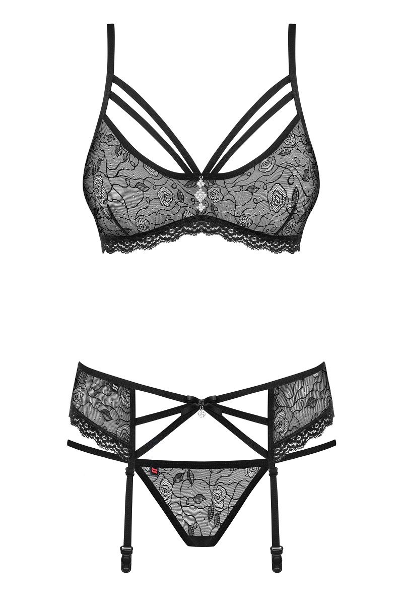 Соблазнительный комплект с цветочным узором - фото 160843 Соблазнительный комплект с цветочным узором - фото 160843