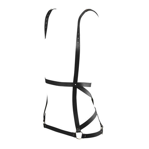 Чёрная упряжь ARROW DRESS HARNESS - фото 168635
