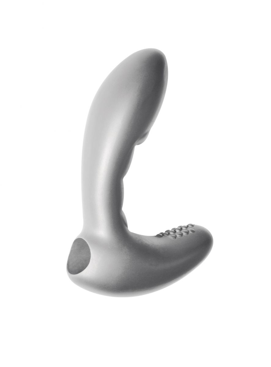 Серый стимулятор простаты с вибрацией Wonder Touch Grey - фото 170759 Серый стимулятор простаты с вибрацией Wonder Touch Grey - фото 170759