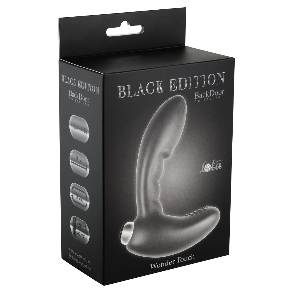 Серый стимулятор простаты с вибрацией Wonder Touch Grey - фото 170760 Серый стимулятор простаты с вибрацией Wonder Touch Grey - фото 170760