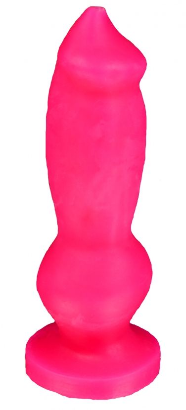 Ярко-розовый фаллоимитатор  Стаффорд mini  - 17 см. - фото 169966