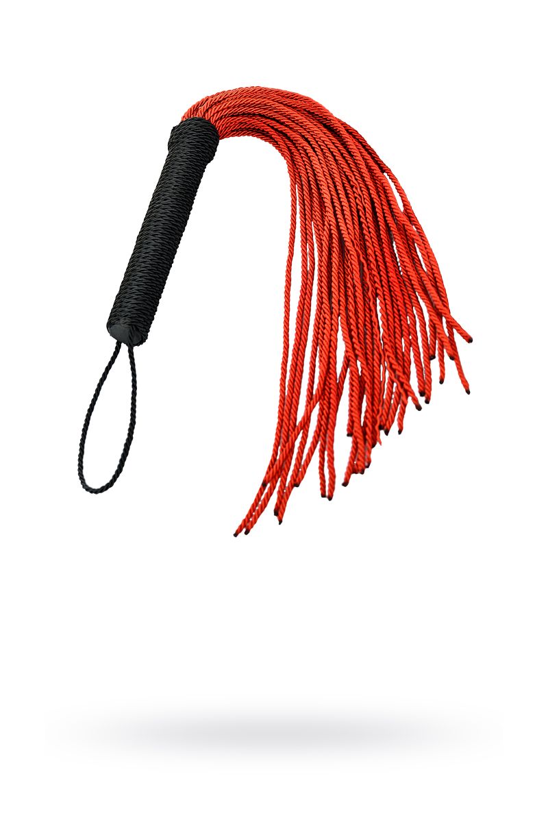 Красно-черный флоггер из веревки TOYFA Theatre - 48,5 см. - фото 185970 Красно-черный флоггер из веревки TOYFA Theatre - 48,5 см. - фото 185970
